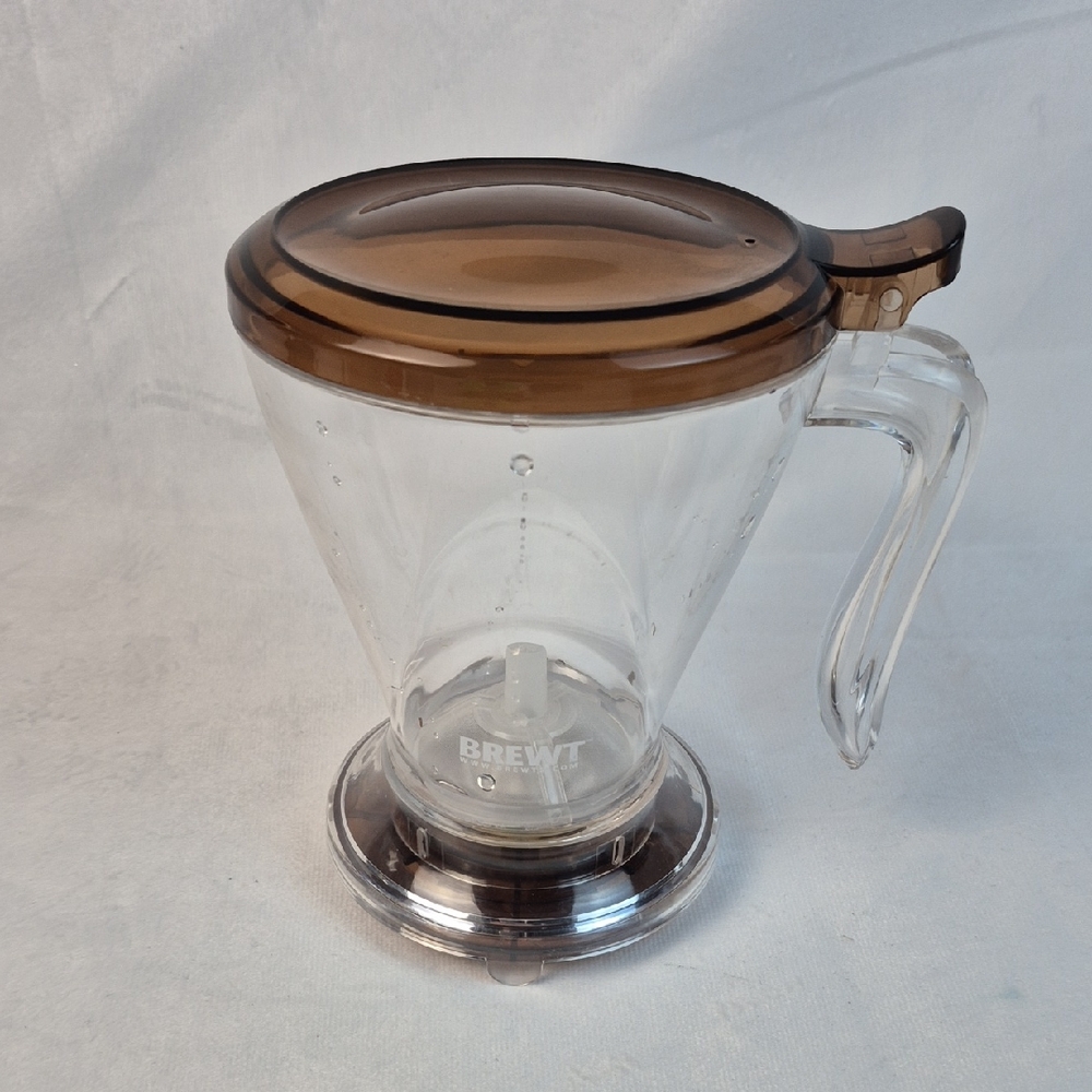 Brewt Tea Steeper Plastic Pour Over - Brown / Clear